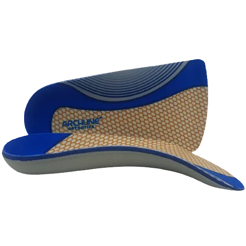 ARCHLINE 3/4 Slim Orthotics Plantar Fasciitis Insoles Balance Support Relief - EUR 46
