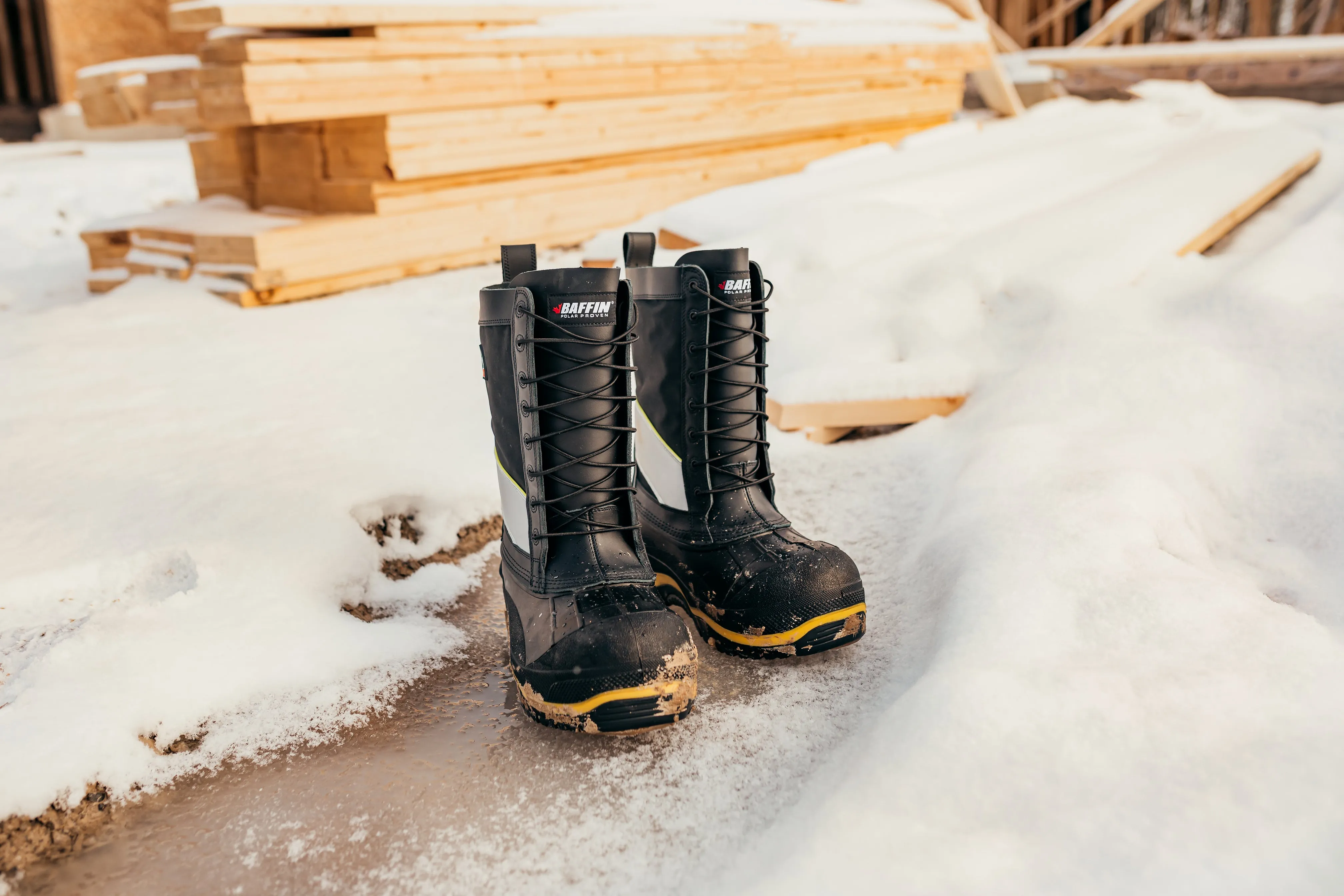 Baffin CONSTRUCTOR (STP) 12" Composite Toe Work Boots POLAMP01 Limited Sizing