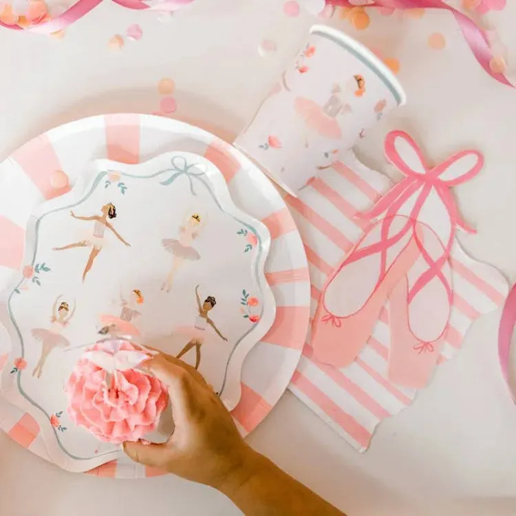 Ballet Slippers Napkins (x 16)