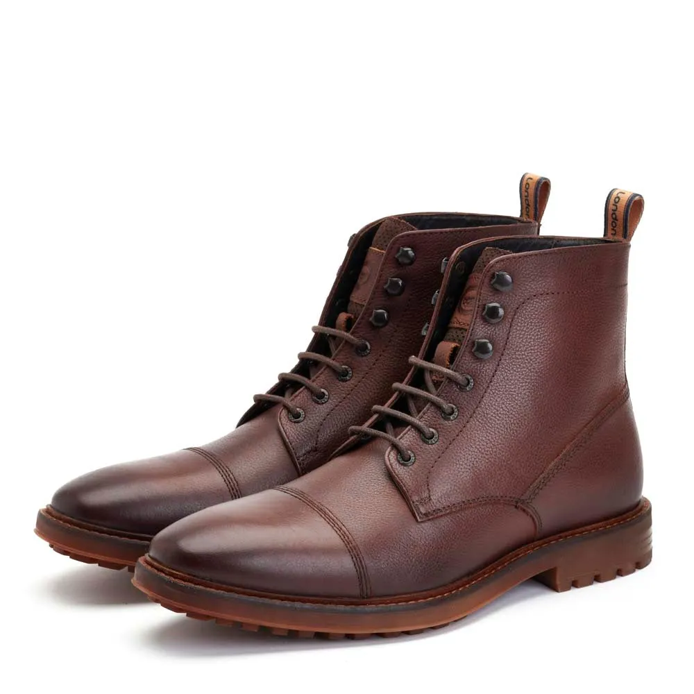 Banff Grain Toe Cap Boots