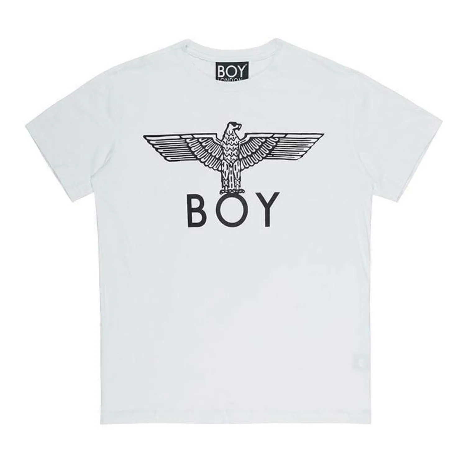 BOY WOMENS EAGLE T-SHIRT - WHITE /BLACK