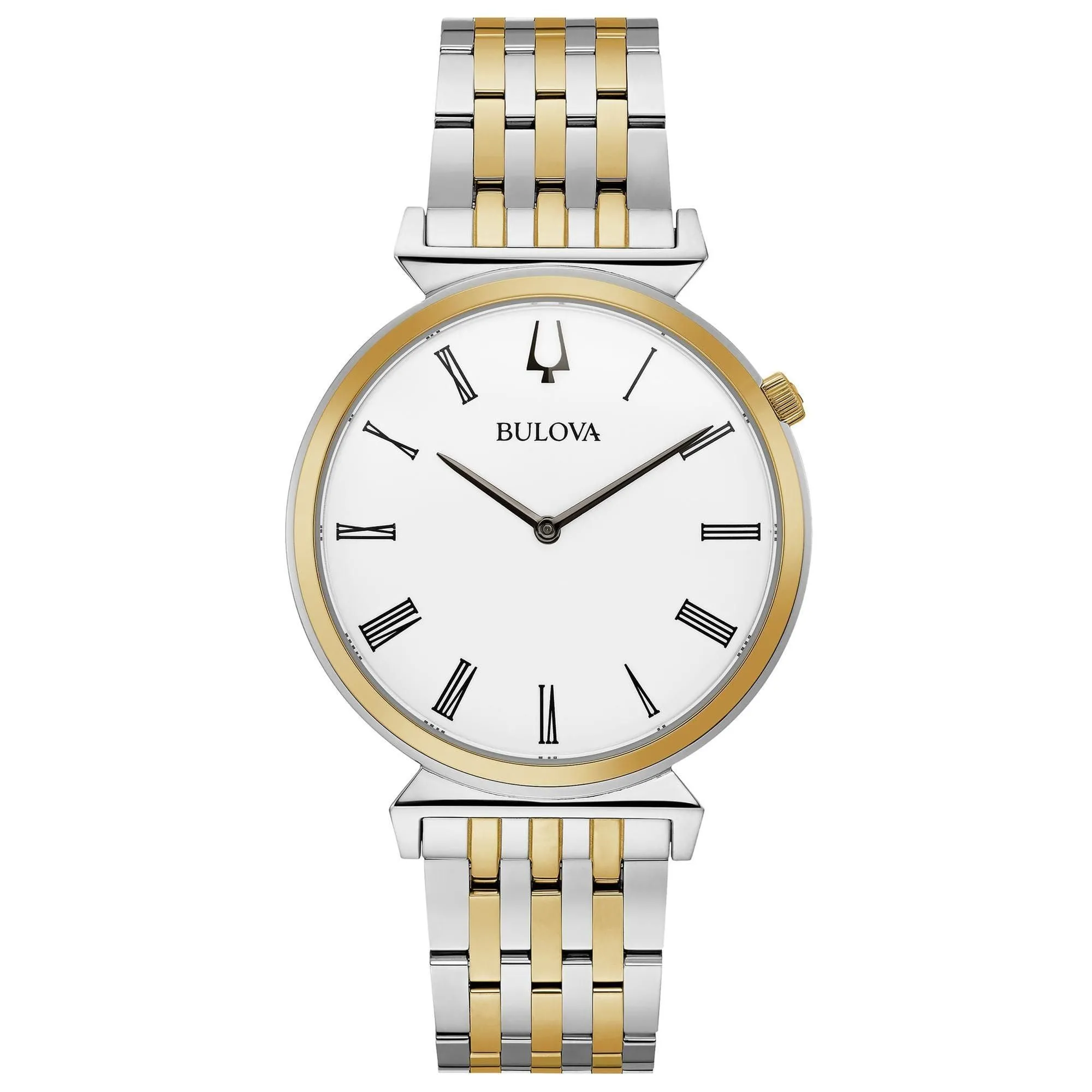 Bulova Men's Classic Regatta Two-Tone Stainless Steel Watch 98A233