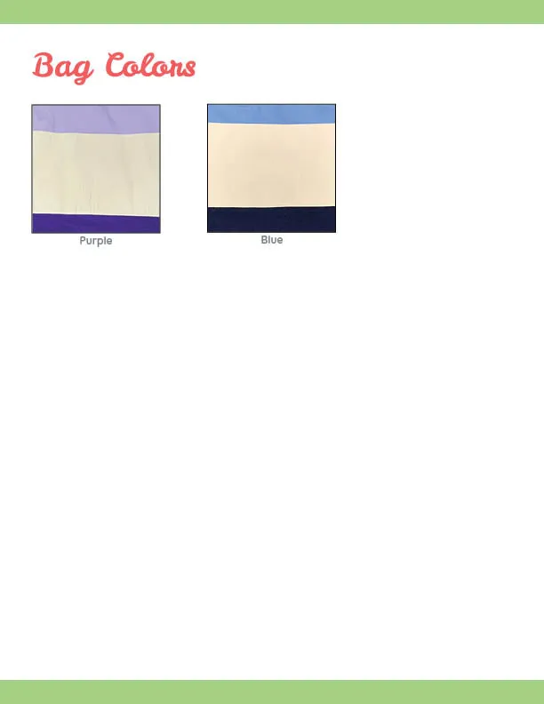 Color Blocked Bags