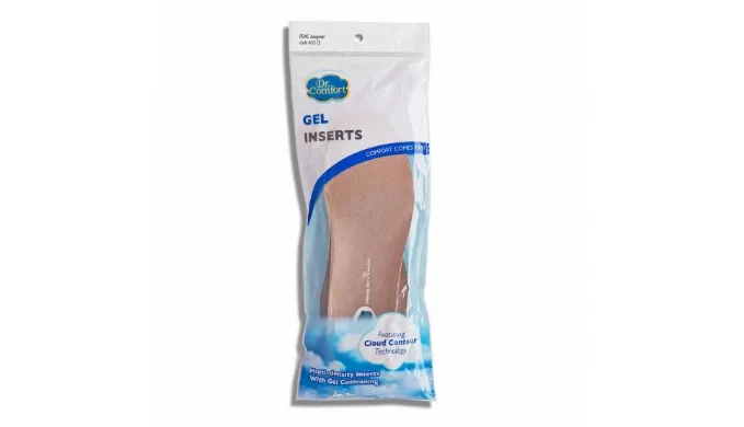 FINAL PRICE DROP: 2 Pack - Dr. Comfort Gel Insert (2 Pairs) - Provides stability, support and balance - Ships Next Day!