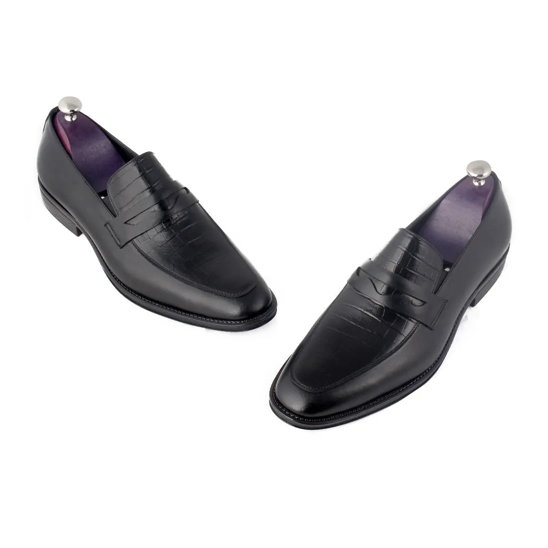 Formal shoes / 100% genuine leather -black -8149