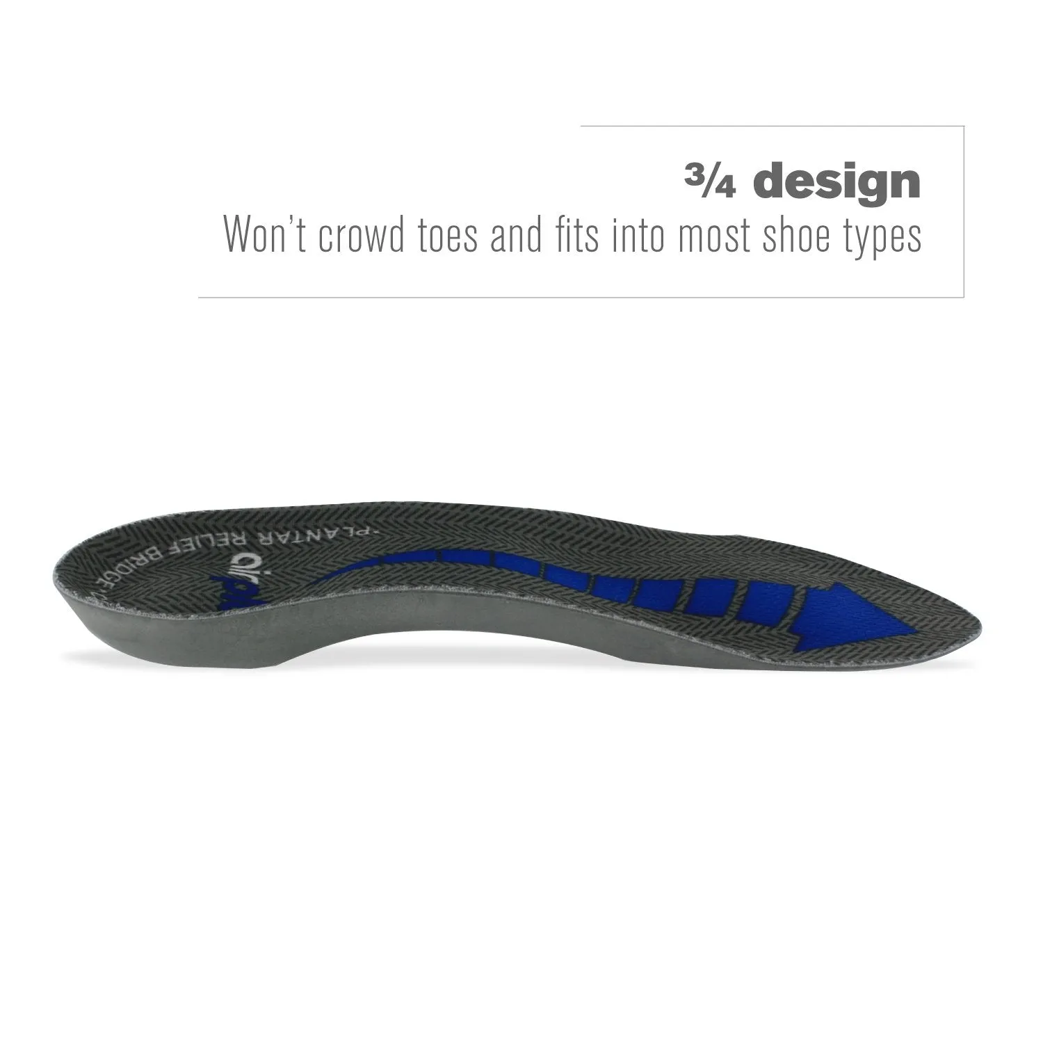 High Arch Comfort Insole Fasciitis Orthotic
