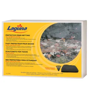 Laguna Protective Pond Netting - 4.5 x 3.5 m (15 x 12 ft) - Black