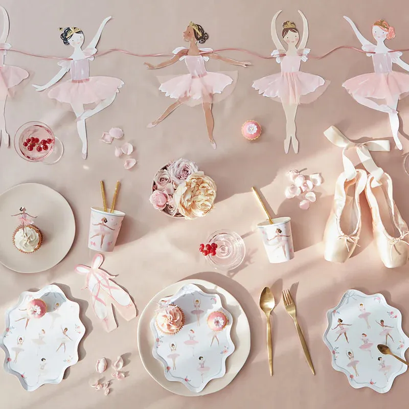 Meri Meri Ballet Slippers Napkins 16 Pkt