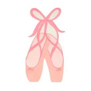 Meri Meri Ballet Slippers Napkins 16 Pkt