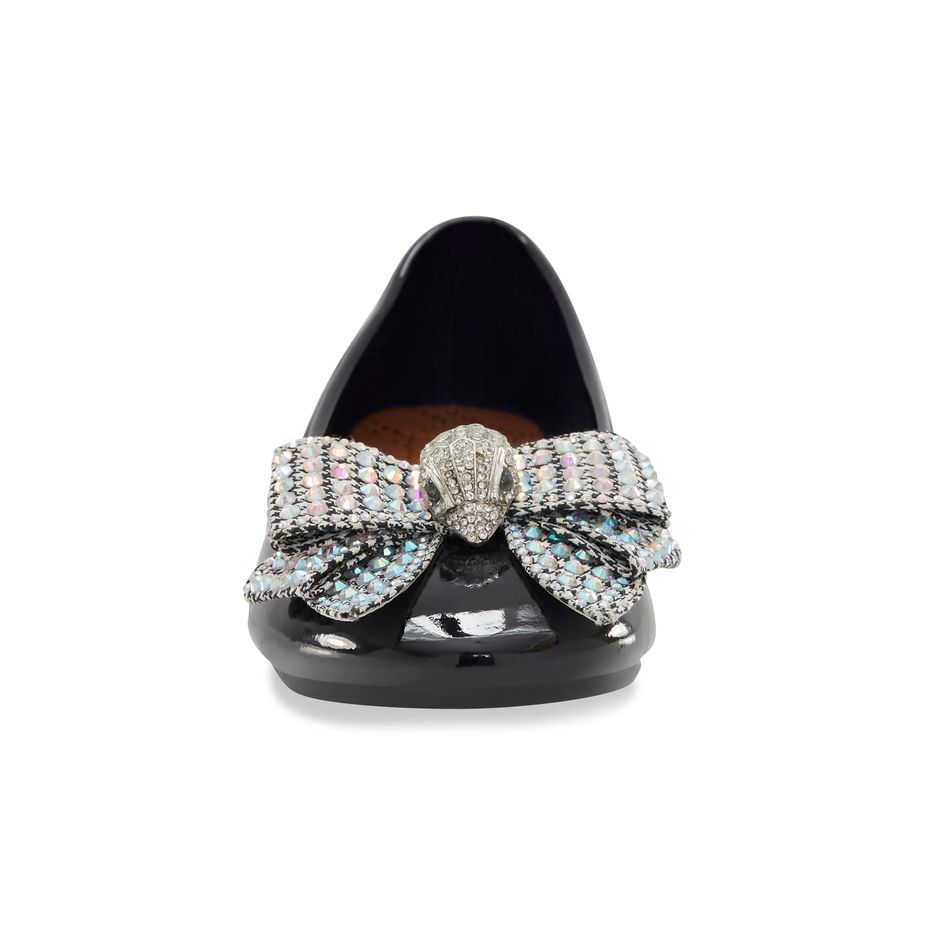 Mini Kensington Ballet Flat - Big Kid Black Patent