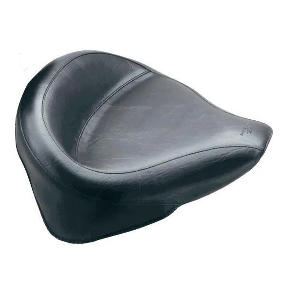 Mustang Wide Vintage Solo Seat for Harley Davidson 2005-14 FLSTN/FLSTS/FLSTC Heritage Classic