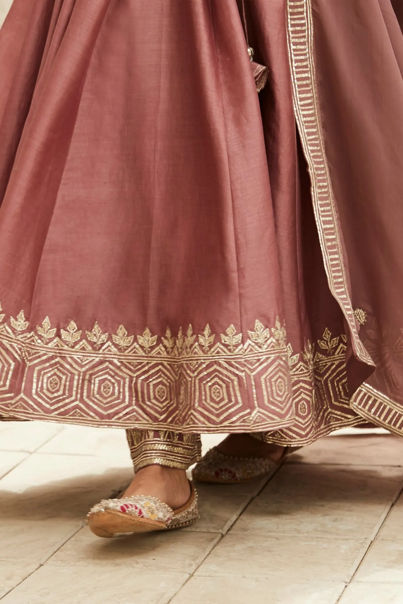Neo-Classic Angrakha Kurta Set