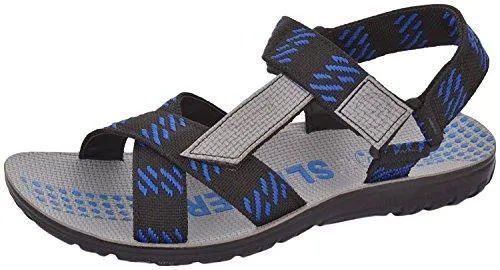 Paragon Men's Blue PU Sandals (10)