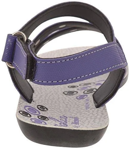 Paragon Women's Purple PU Sandals (4)