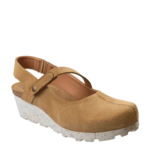 PROG in BEIGE Wedge Clogs