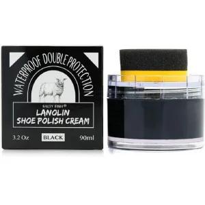 Salty fish Shoe Polish Cream 3.2Oz | Lanolin Shoe Polish Kit with